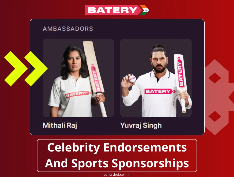 Key Collaborations and Brand Ambassadors for Battery Bet IN