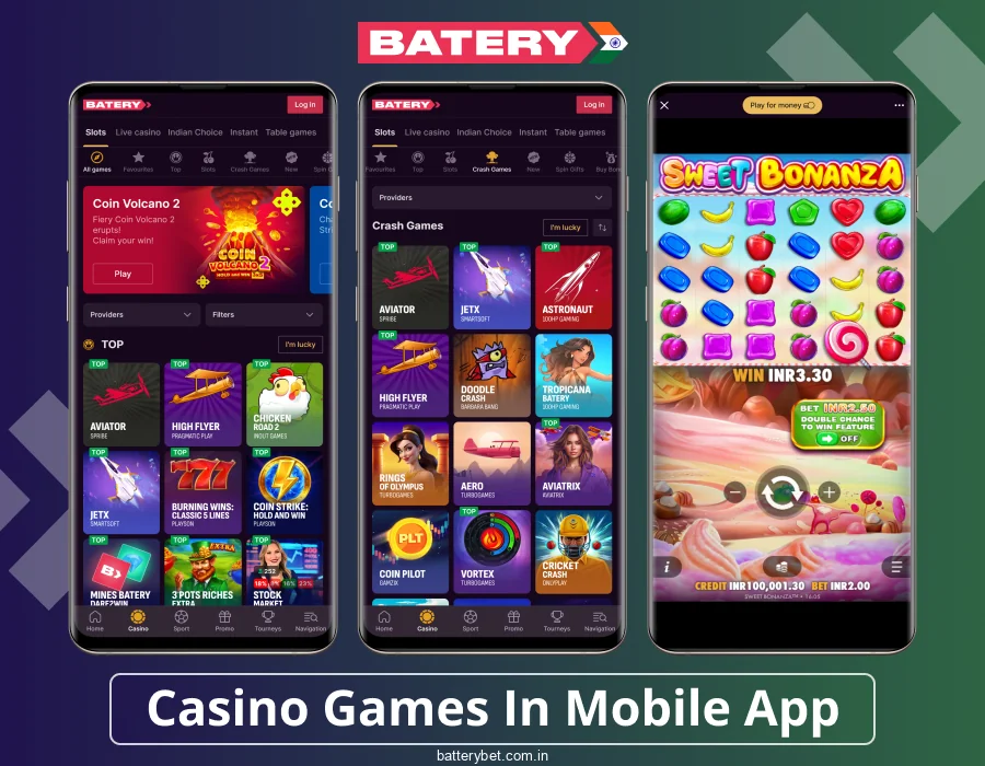 Batery Bet: The premier mobile casino for India