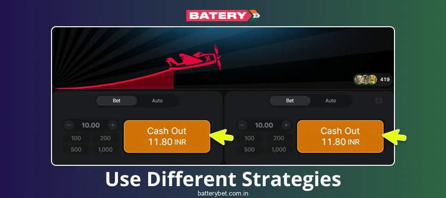 Applying winning tactics in Aviator Batery Bet India