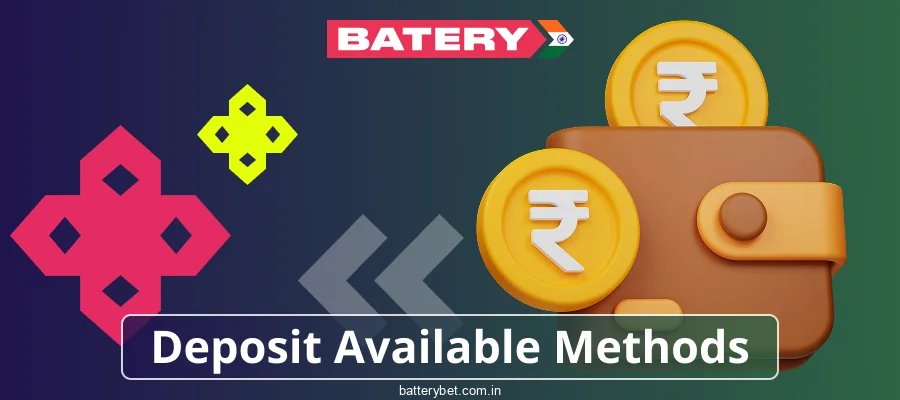 Supported Deposit Options for Players in India